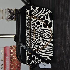 Michael Kors Jet Set Large East West Zip Chain Crossbody bag Nwt